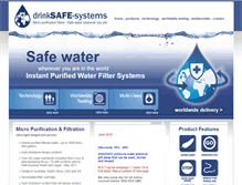 Tablet Screenshot of drinksafe-systems.co.uk